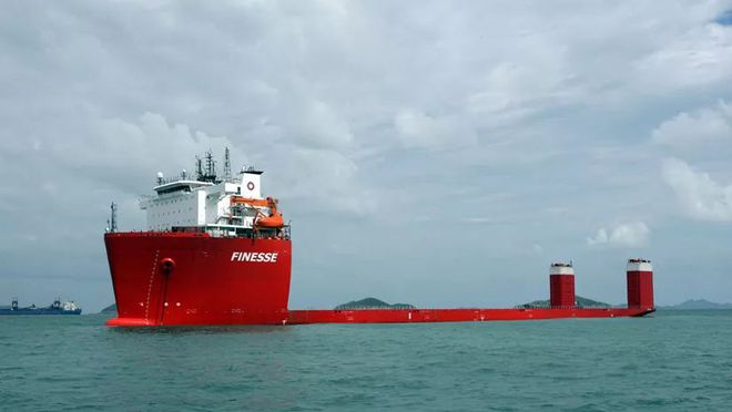 “大国重器”再添新成员国内首艘智能半潜船在广州J9九游会 九游会J9交付(图12)