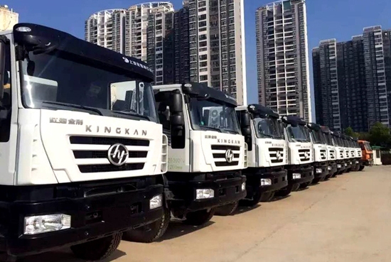 九游会J9 J9九游会南昌地区首批新型城市智能渣土车投入使用(图2)