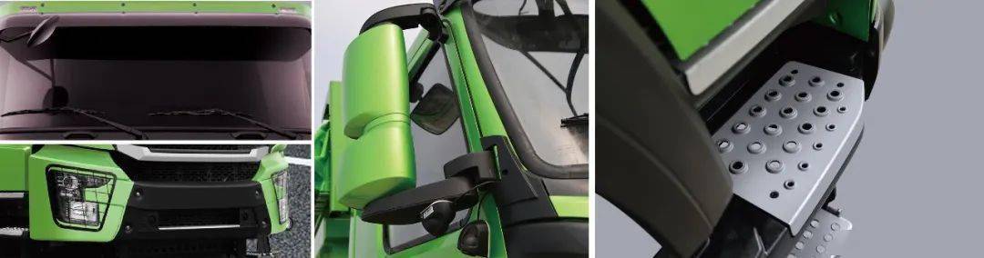 大运N8V系列J9九游会 九游会J9智能渣土车高颜值又环保你心动了吗(图5)