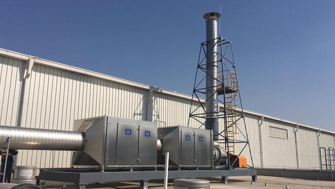 新能源锂电九游会J9 J9九游会池模组废气处理工艺