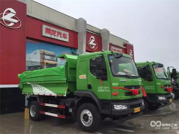 全国首款42新型环保智能渣土车批九游会J9 J9九游会量交车(图4)